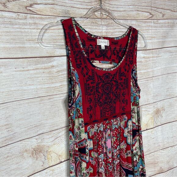 Altar’d State Boho Embroidered Sleeveless Festival Dress - Picture 4 of 10
